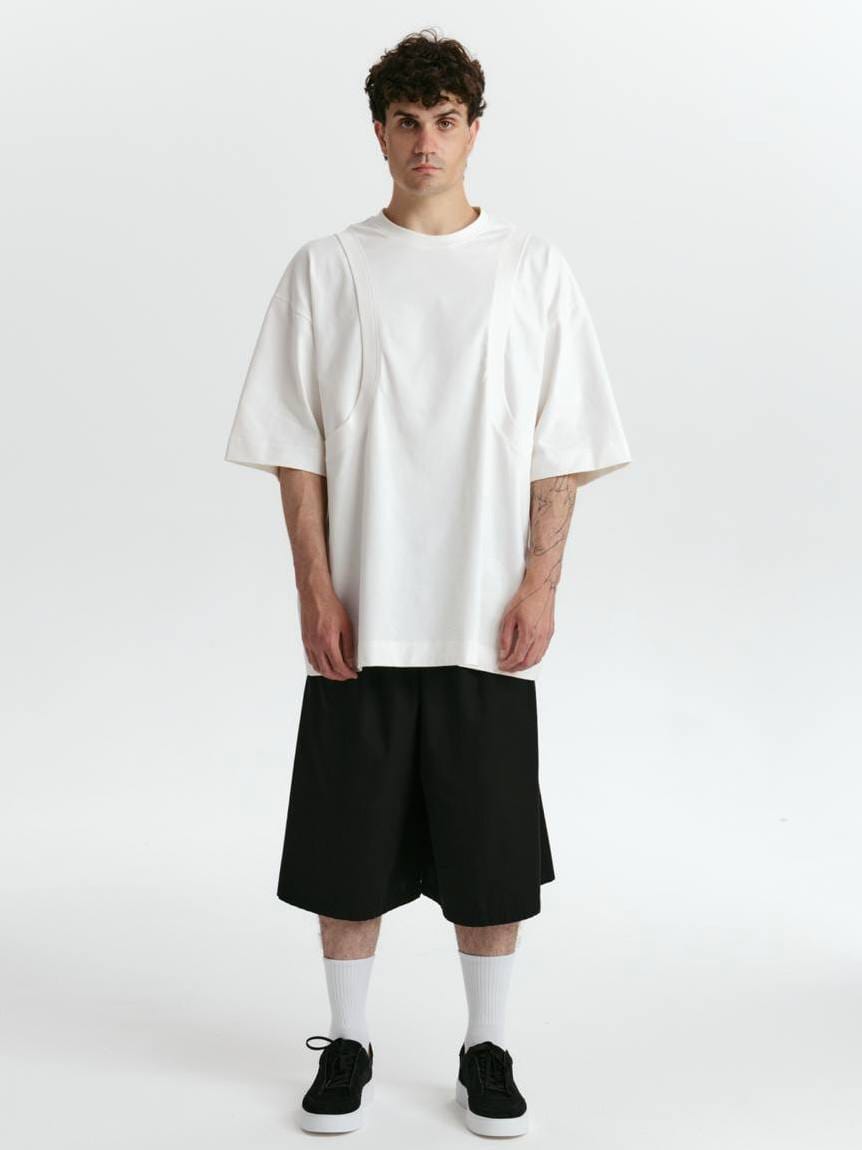 Футболка-майка из велюрового хлопка